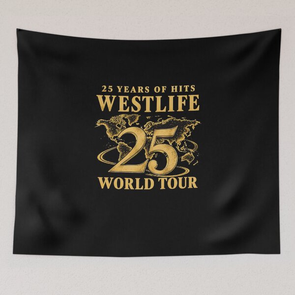 Item preview, Westlife Tshirts 25th Anniversary Tour Music Fan Gift Concert designed and sold by griffithrbb35.