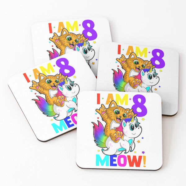 Item preview, I Am 8 Meow designed and sold by cottrell-ceola.