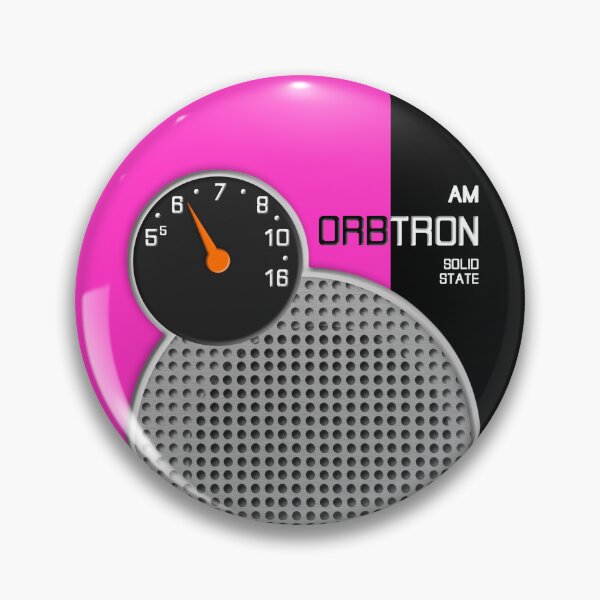 Item preview, Transistor Radio - 1970s Orbtron in Hot Pink designed and sold by ubiquitoid.