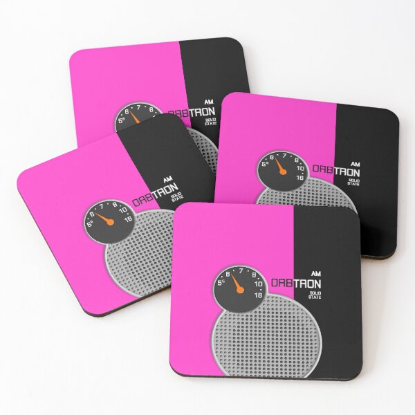 Item preview, Transistor Radio - 1970s Orbtron in Hot Pink designed and sold by ubiquitoid.