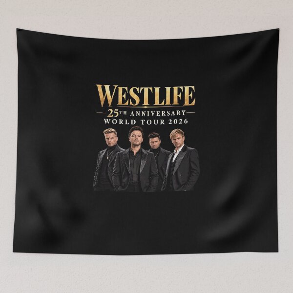 Item preview, Westlife Tshirts 25th Anniversary Tour Live Music designed and sold by griffithrbb35.