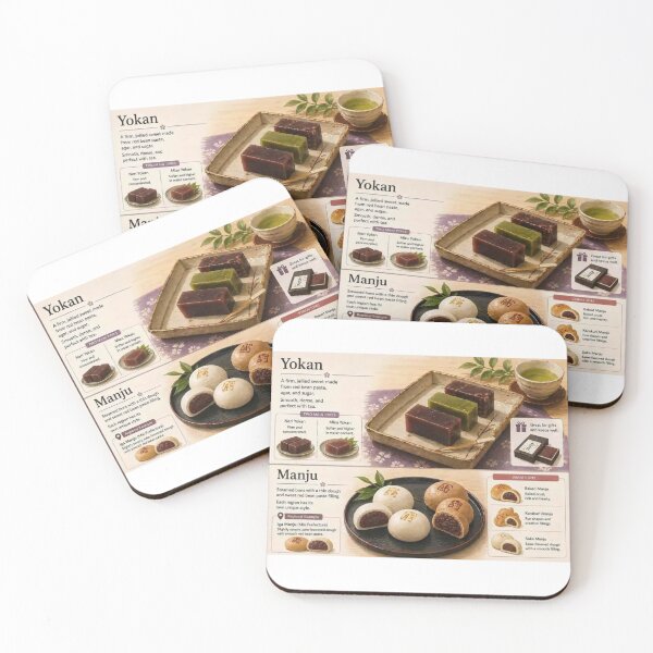 Item preview, Wagashi Lover – Cute Japanese Traditional Sweets designed and sold by EchoWave11.