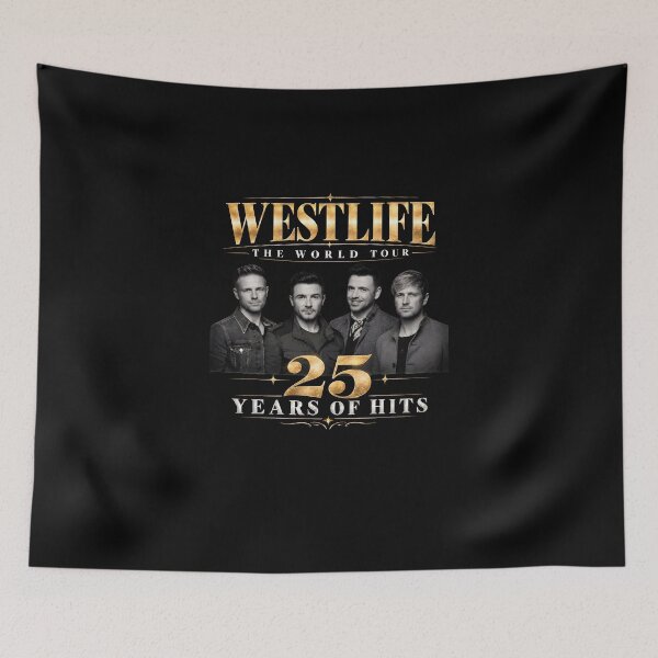 Item preview, Westlife Tshirts 25th Anniversary Tour Concert Boy Band Fan Gift designed and sold by griffithrbb35.