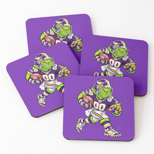 Item preview, Minnesota Vikings Football Team Funny Grinch Player designed and sold by Ayana Todd.
