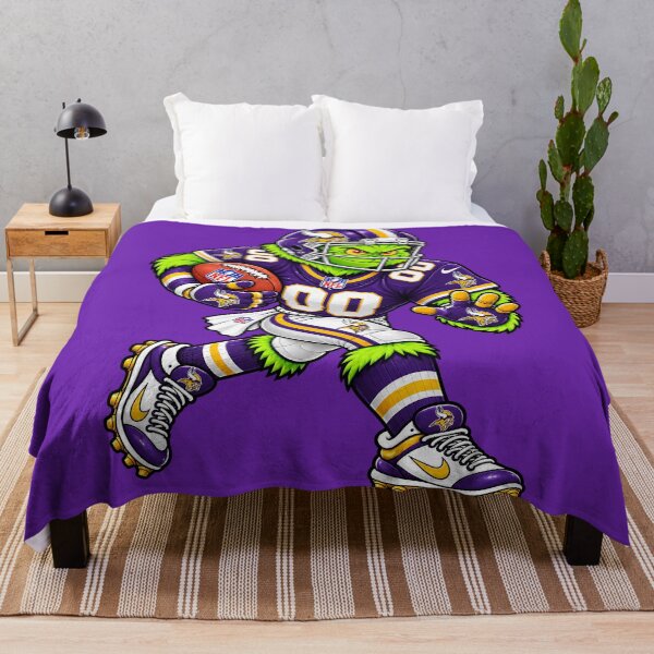 Item preview, Minnesota Vikings Football Team Funny Grinch Player designed and sold by Ayana Todd.