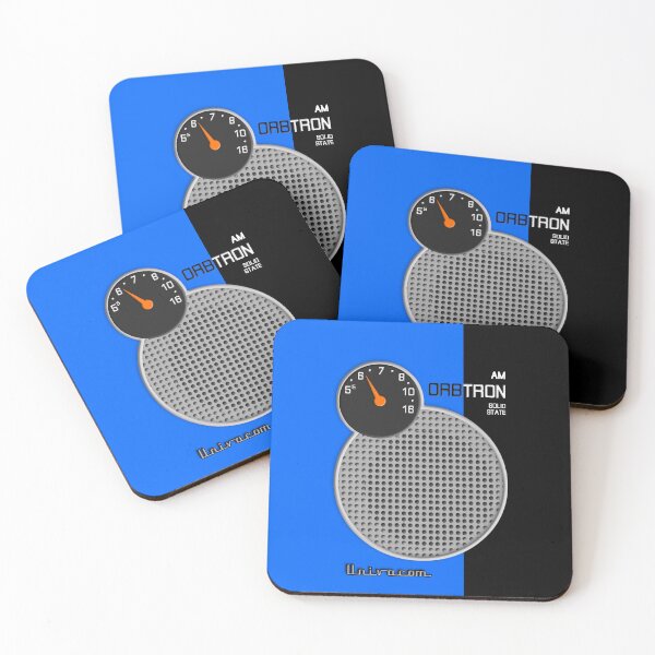 Item preview, Transistor Radio - 1970s Orbtron in Majestic Blue designed and sold by ubiquitoid.