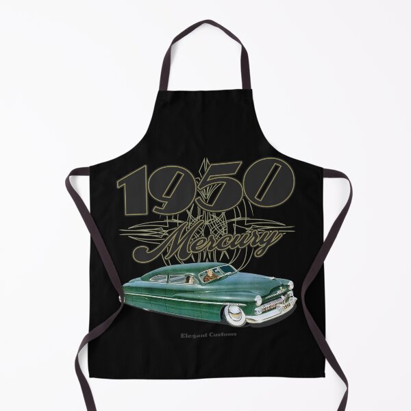 Item preview, 1950 Mercury chopped with text - Lowrider, Kustom, Hot Rod, Muscle Car designed and sold by Elegant Customs.