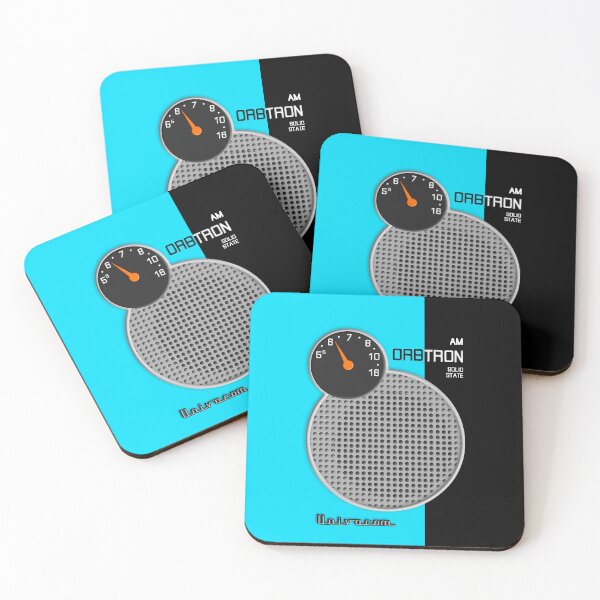 Item preview, Transistor Radio - 1970s Orbtron in Sky Blue designed and sold by ubiquitoid.