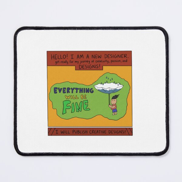 Item preview, New Designer Introduction Comic Everything Will Be Fine designed and sold by lazymeteor.