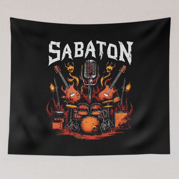 Item preview, Sabaton Band Fiery Metal Music designed and sold by Fan-7thers.