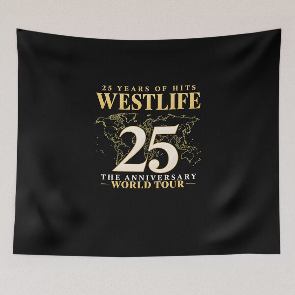 Item preview, Westlife Tshirts 25th Anniversary Tour Tour Pop Music designed and sold by griffithrbb35.