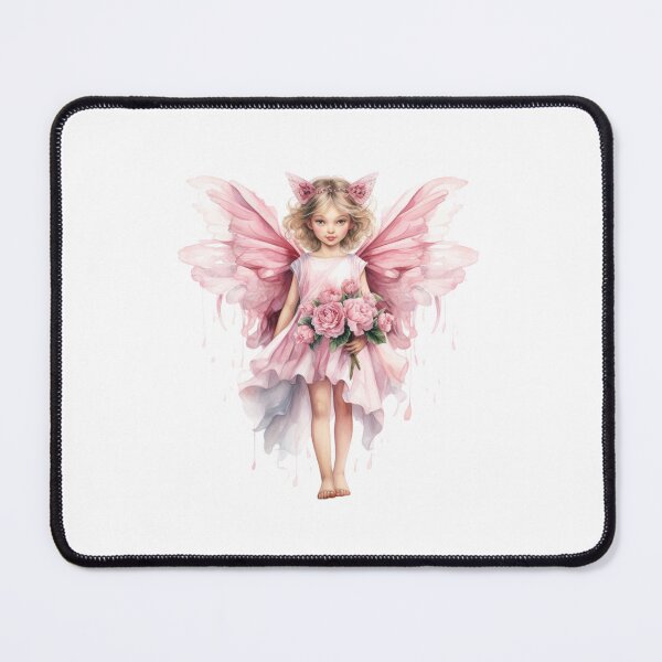 Item preview, Pink Peony Fairy | Elegant Floral Aesthetic Art designed and sold by Mandayartstudio.