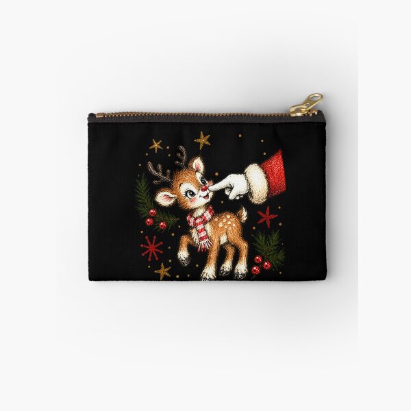 Item preview, Santa Glove Touching a Reindeer Nose designed and sold by MiteKangerin.