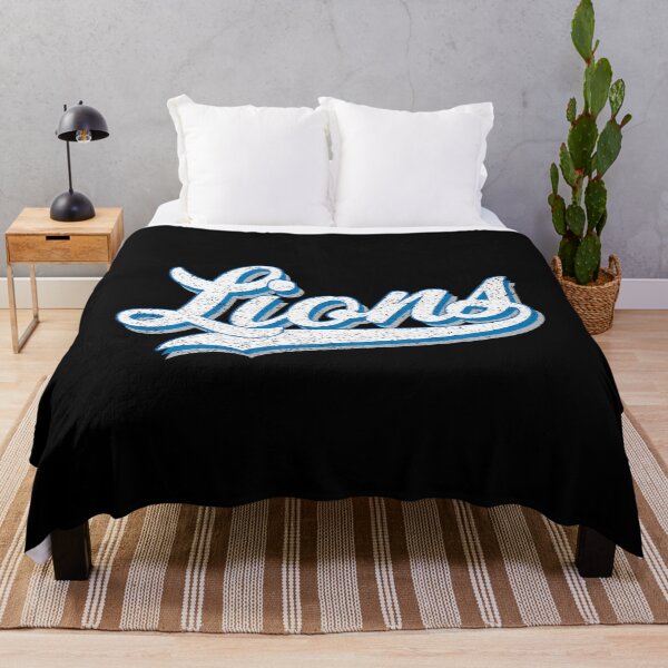 Item preview, Lions Script Distressed Football Sports Team designed and sold by POPPINS-ART.