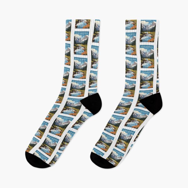 Item preview, Rocky Mountain National Park Landscape Travel Art designed and sold by friend-devora.