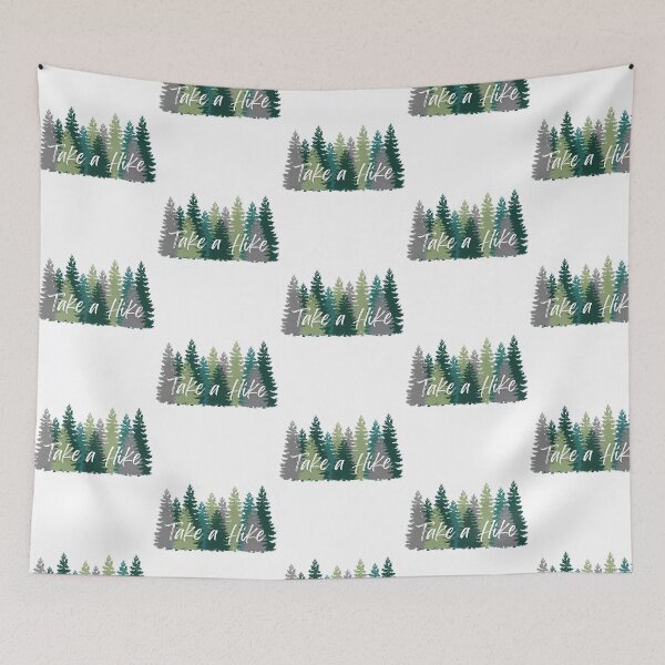 Item preview, Take A Hike Pine Tree Forest Design designed and sold by friend-devora.