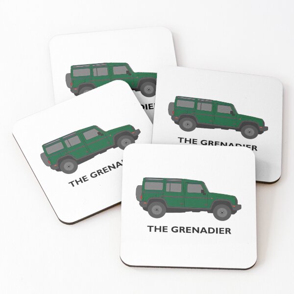 Item preview, The Grenadier Off-Road Vehicle (Green  Lettering) designed and sold by friend-devora.