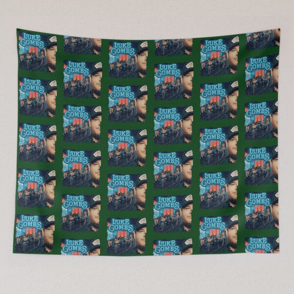 Item preview, Luke Combs Country Collage designed and sold by AVeryBookish.