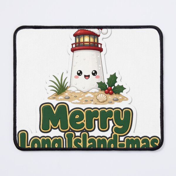 Item preview, Long Island Christmas Merry Long Island-mas Gift designed and sold by Soft Merch.
