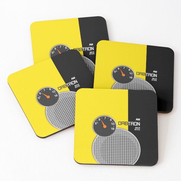 Item preview, Transistor Radio - 1970s Orbtron in Flame Yellow designed and sold by ubiquitoid.