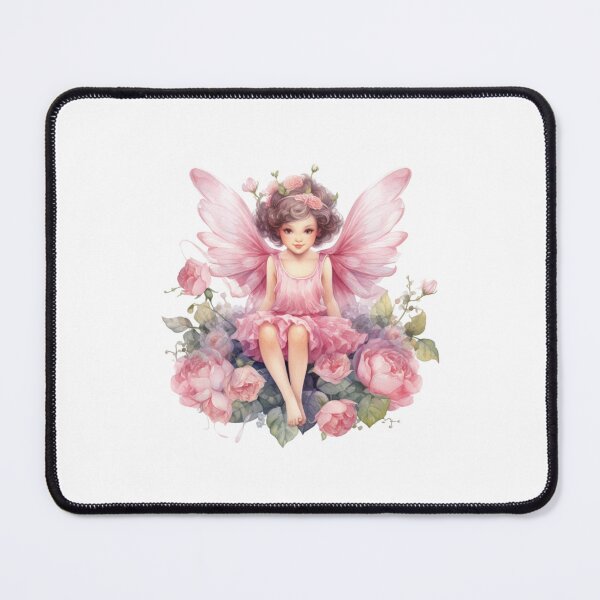 Item preview, Pink Peony Fairy | Elegant Floral Aesthetic Art designed and sold by Mandayartstudio.