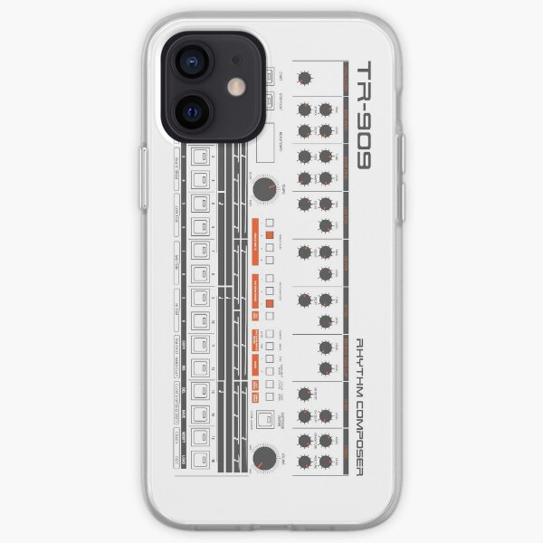 TR 909 Drum Machine iPhone Soft Case
