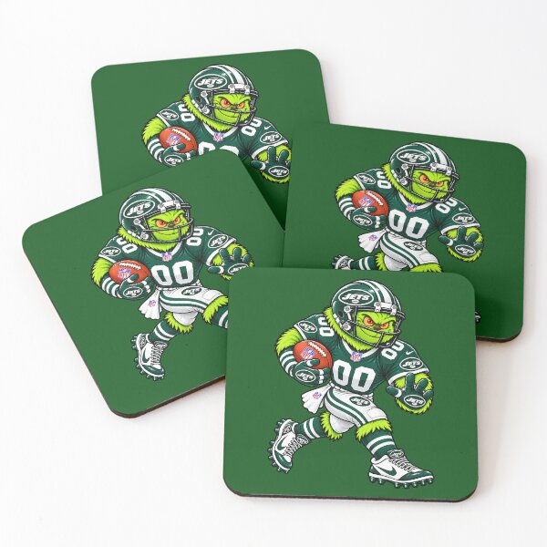Item preview, New York Jets Football Team Funny Grinch Player designed and sold by Ayana Todd.