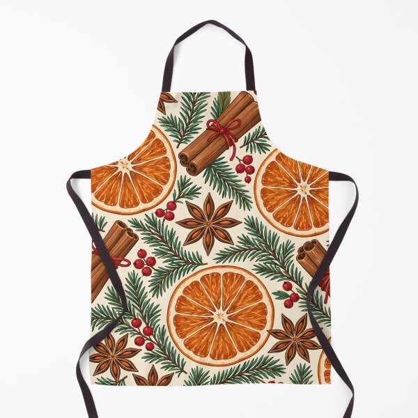 Item preview, Orange Slices Cinnamon and Star Anise Christmas Pattern designed and sold by victorsuarez.