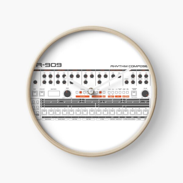 TR 909 Drum Machine Clock