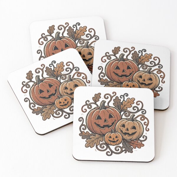 Item preview, Vintage Pumpkin Patch – Retro Halloween Harvest Art designed and sold by FashionHubLK.