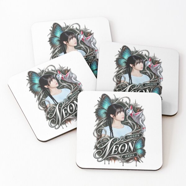 Item preview, Glowing Teal Wings Rada A2O LITE NEON Alt Art designed and sold by Valereekmerch.