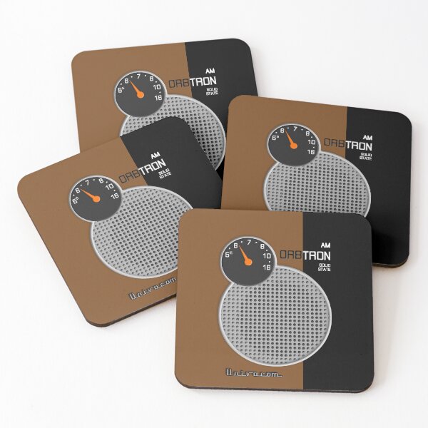 Item preview, Transistor Radio - 1970s Orbtron in Chocolate Brown designed and sold by ubiquitoid.