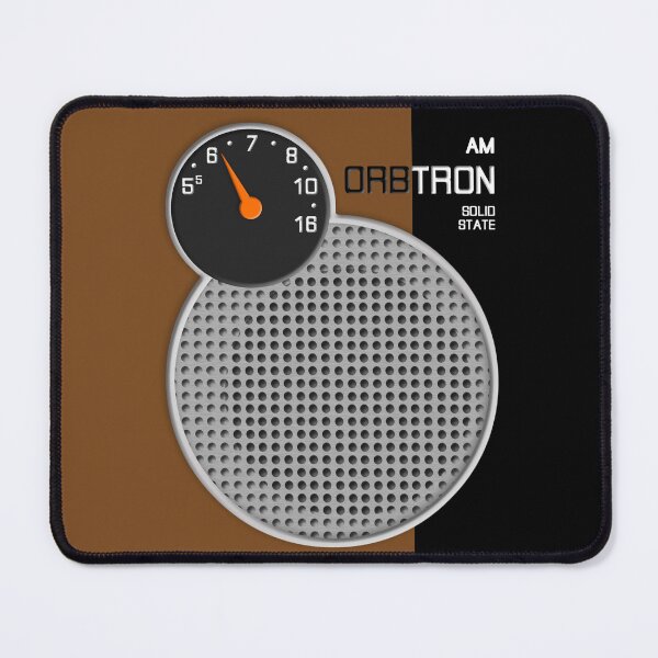 Item preview, Transistor Radio - 1970s Orbtron in Chocolate Brown designed and sold by ubiquitoid.