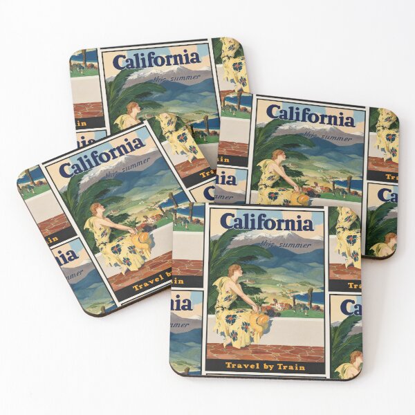 Item preview, California Travel by Train 1930s designed and sold by artofuniverse.