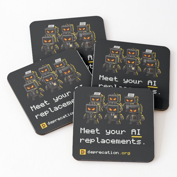 Item preview, Meet Your AI Replacements Robot Team designed and sold by truetibo.