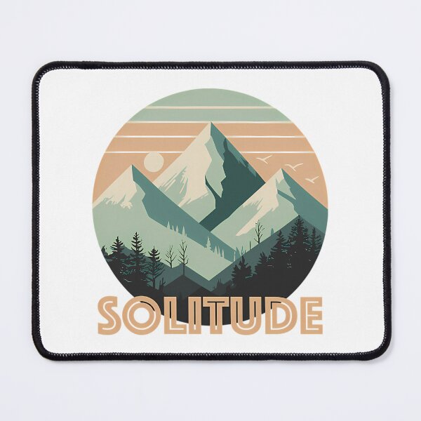 Item preview, Vintage Solitude Mountain Peak - Retro Pine Forest Sunset designed and sold by jaliaa-ppleton.