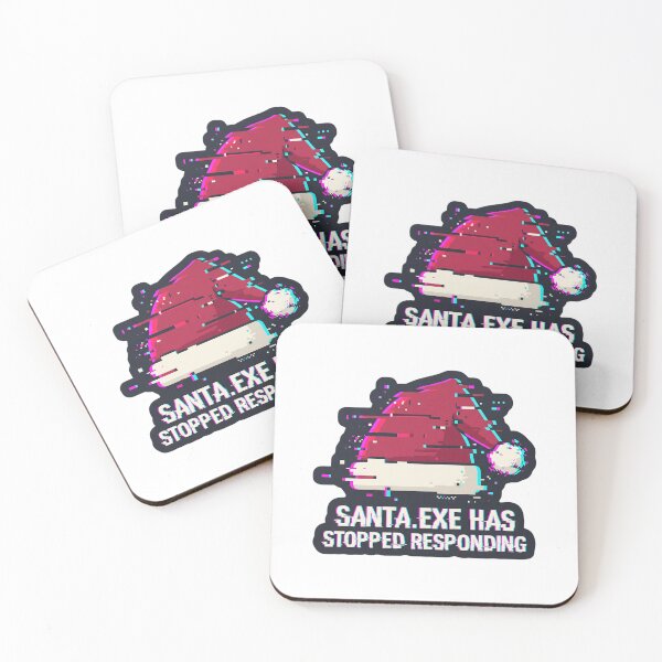 Item preview, Santa.exe Has Stopped Responding - Glitch Christmas designed and sold by TheCalmEdit.