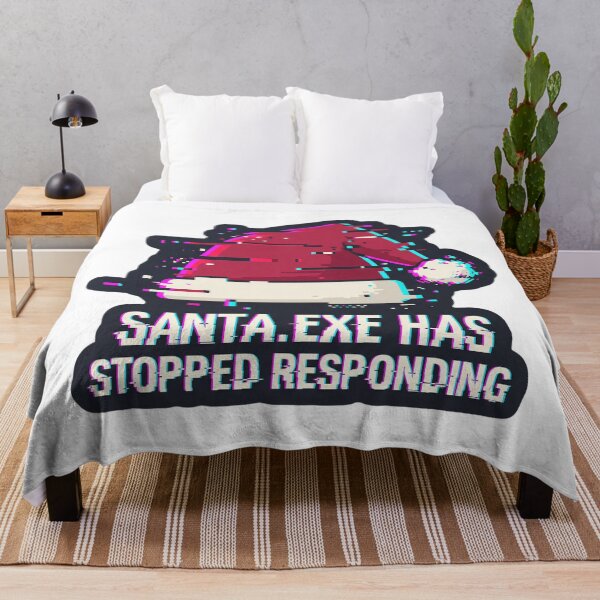 Item preview, Santa.exe Has Stopped Responding - Glitch Christmas designed and sold by TheCalmEdit.
