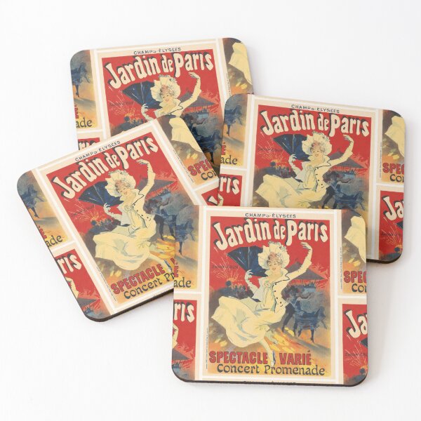 Item preview, Jardin de Paris Cheret Dancer 1899 designed and sold by artofuniverse.