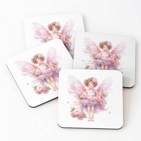 Item preview, Pink Peony Fairy | Elegant Floral Aesthetic Art designed and sold by Mandayartstudio.