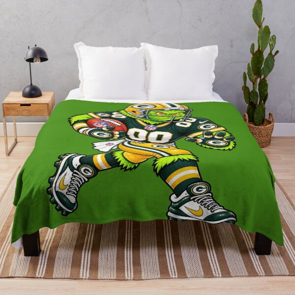 Item preview, Green Bay Packers Football Team Funny Grinch Player designed and sold by Ayana Todd.