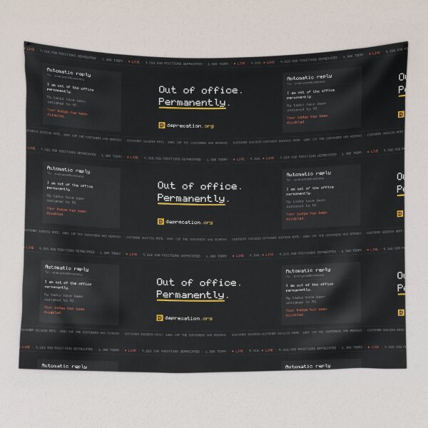 Item preview, Out of Office Permanently AI Auto Reply designed and sold by truetibo.