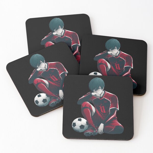 Item preview, Isagi Yoichi Red Jersey designed and sold by DominikNorris82.