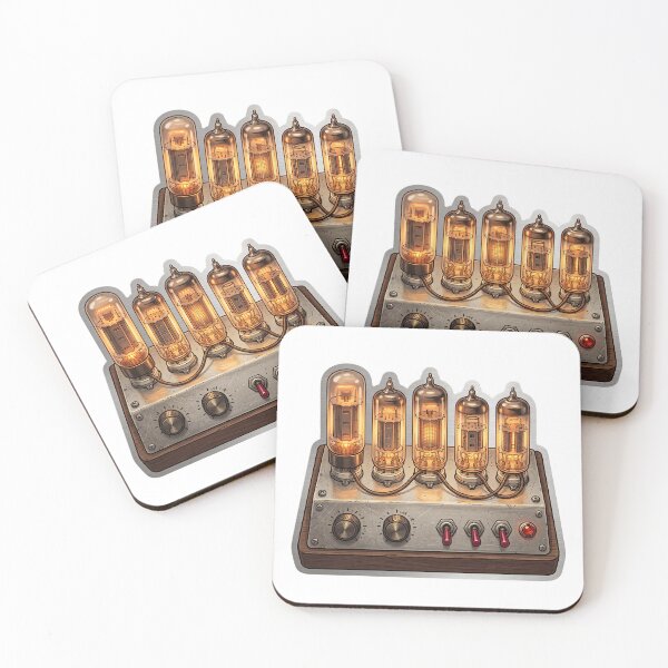 Item preview, Vacuum Tube Lights - Vintage Computing Christmas designed and sold by TheCalmEdit.
