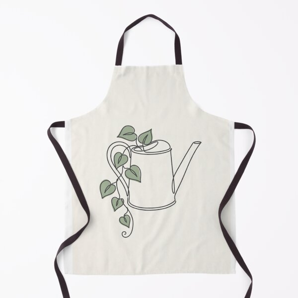 Item preview, Watering Can and Trailing Vine | Minimalist Plant Lover Line Art designed and sold by Zaramodo.