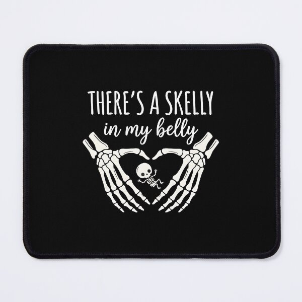 Item preview, Skelly In My Belly Pregnancy Halloween Art designed and sold by GiaoCalonas.