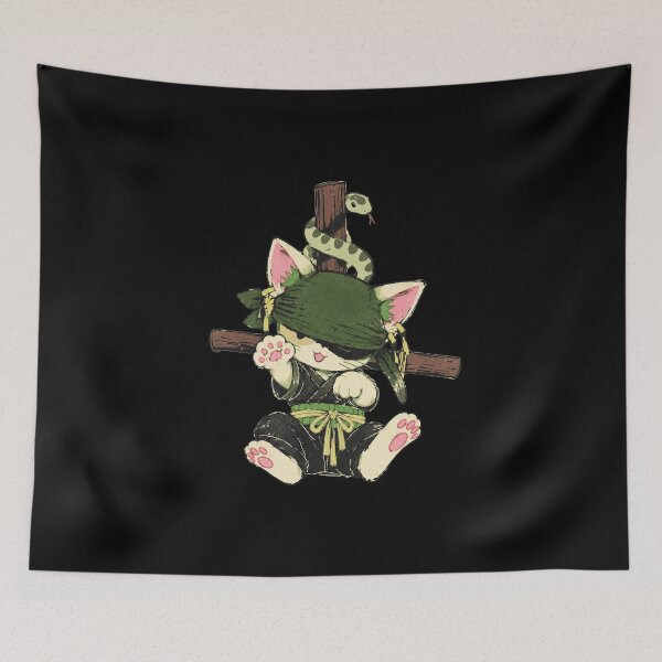 Item preview, Chibi Cat Samurai designed and sold by Raphael-Mcco.