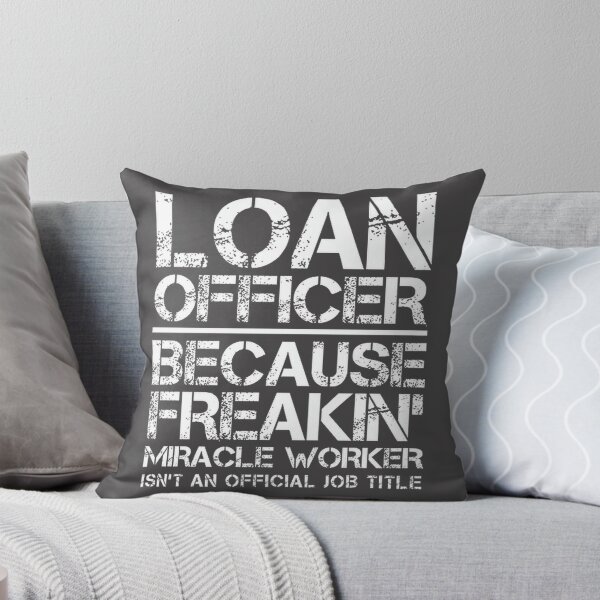 Item preview, Loan Officer Miracle Worker Inspirational Design for Finance Professionals designed and sold by Julian-Mntilla.