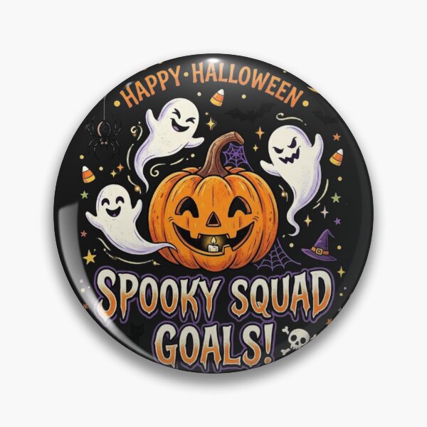Item preview, Spooky Squad Goals Cute Ghosts and Pumpkin Halloween designed and sold by Snikdha.