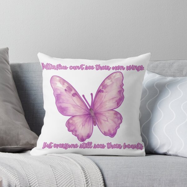 Item preview, Butterflies Can't See Their Own Wings 2 Pink designed and sold by JustBeingAlicia.